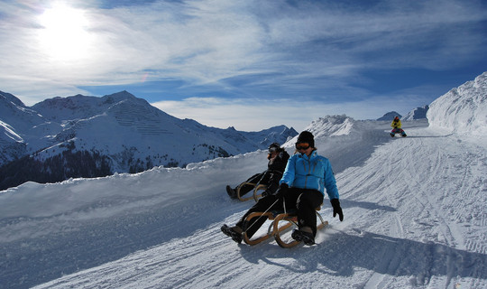 Rodelbahn St. Anton - Gampen