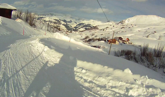 Rodelbahn Fideriser Heuberge