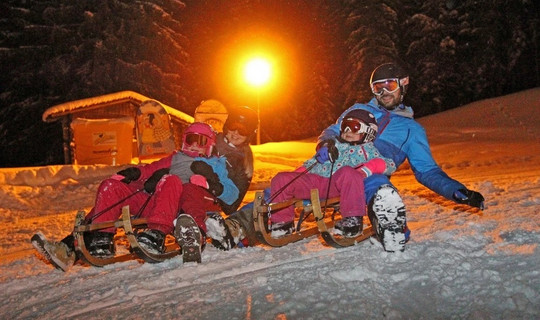 Nachtrodelbahn am Rittisberg