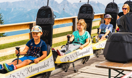 Sommerrodelbahn Klangrodelbahn Asitz