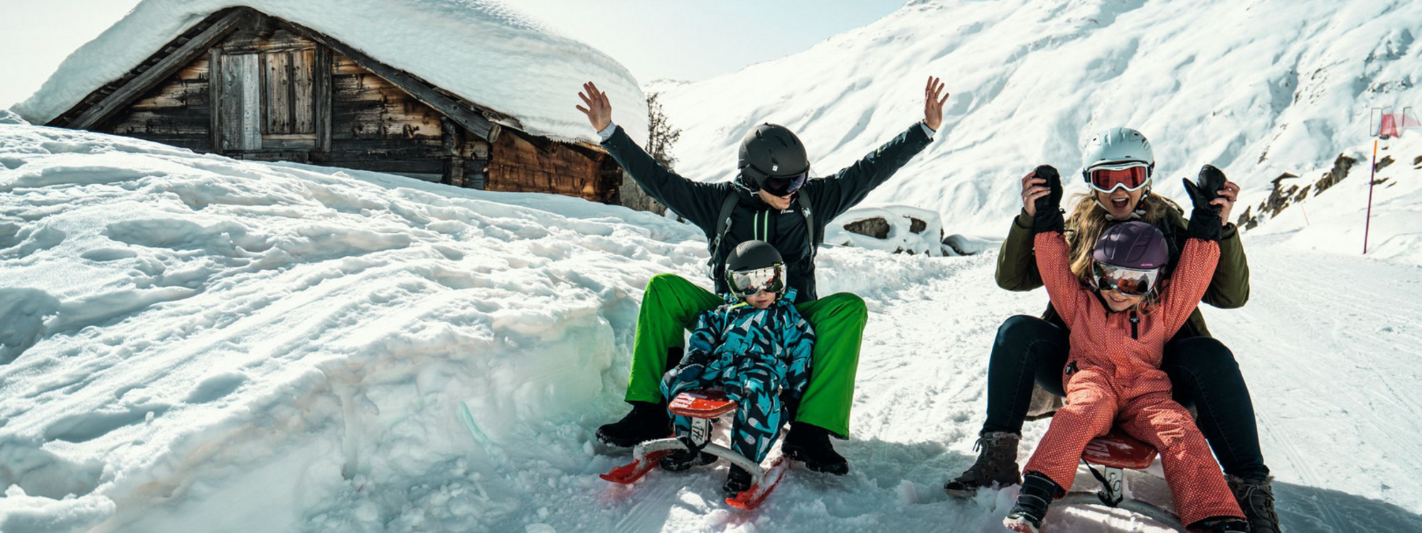 Belalp, Schlitteln
