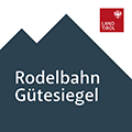 Logo Tiroler Naturrodelbahn-Gütesiegel